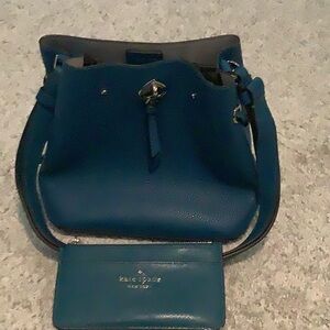 Kate spade bucket bag and wallet